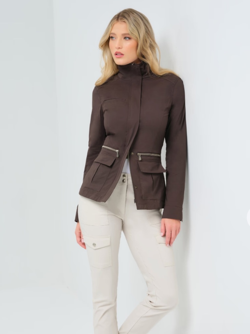 Anatomie - Kenya Safari Jacket in Espresso, size small - excellent condition!